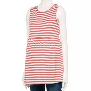 SONOMA Goods For Life Maternity Swing Babydoll Top Women’s Size Large